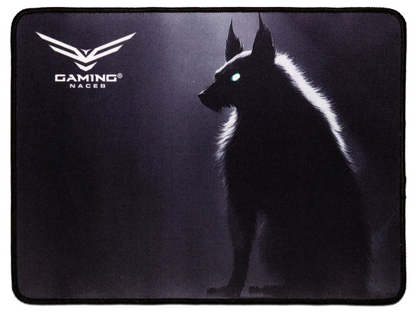 Mousepad Gamer Naceb Night Hound NA-2697 de 31 x 24 cm.
