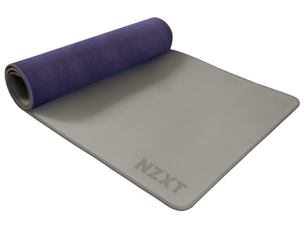 Mouse Pad Gamer NZXT de 83.82 x 33.2 cm base antideslizante. Color Gris.