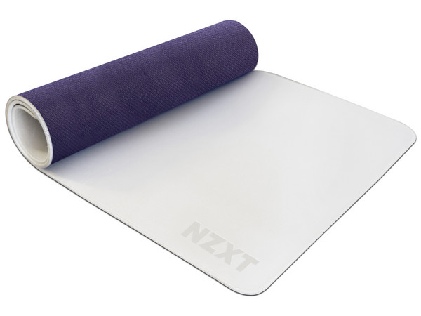 Mouse Pad Gamer NZXT Deskmat de 85 x 33 cm antideslizante. Color Blanco.