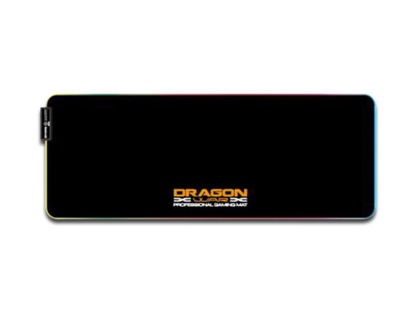 Mouse Pad Gamer Nextep Dragon XT RGB de 80 x 35 cm. Color Negro.