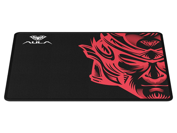Mouse Pad AULA 8500-0112 de 30 x 25 cm. Color Negro y Rojo.