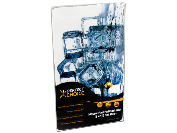 Paquete de 5 mouse pad Nat Geo antibacterial de microfibra 