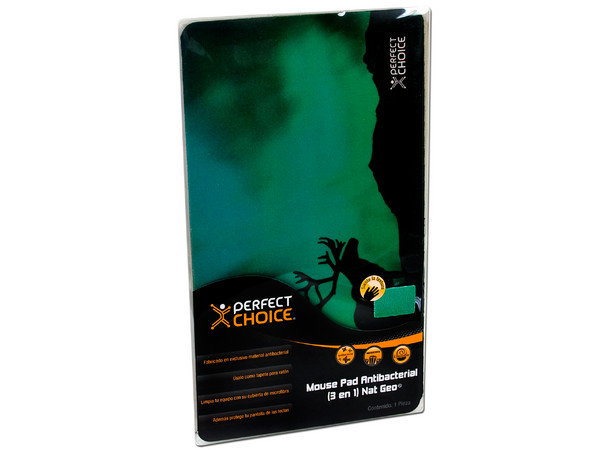 Paquete de 5 mouse pad Nat Geo antibacterial de microfibra 