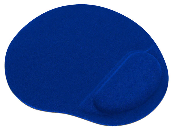 Mouse Pad Perfect Choice  con  reposa muñecas de Gel, color Azul