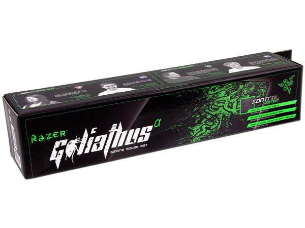 Gaming Mouse Mat Razer Goliathus Alpha  Control Edition con Superficie muy texturizada para maximo control del ratón.