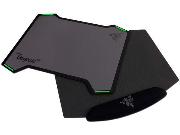 Mouse Pad Dual Side Gaming Mat Razer VESPULA, Superficie de Velocidad y Control, reposa-muñecas de gel.