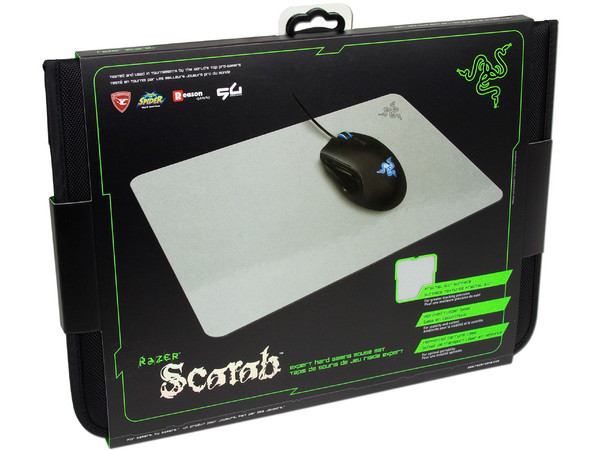 Expert Hard Gaming Mouse Mat Razer Sacrab, Superficie texturizada Fractal 2.0 que ofrece más precisión.