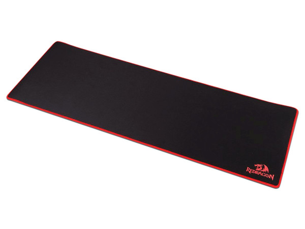 Mouse Pad Gamer Redragon UZAKU P003, Color Negro/Rojo.