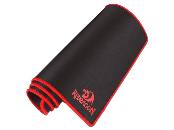 Mouse Pad Gamer Redragon UZAKU P003, Color Negro/Rojo.