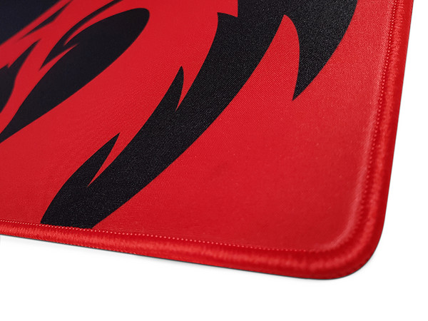 Mouse Pad Gamer Redragon KUNLUN-L de 88 x 42 cm. Color Negro/Rojo.