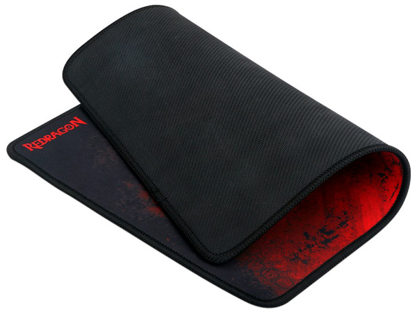 Mouse Pad Redragon Pisces P016 de 32 x 27 cm. Color Negro con Rojo.
