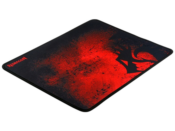 Mouse Pad Redragon Pisces P016 de 32 x 27 cm. Color Negro con Rojo.