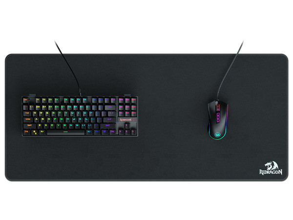 Mouse Pad Gamer Redragon Flick XL de 90 x 40 cm. Color Negro.