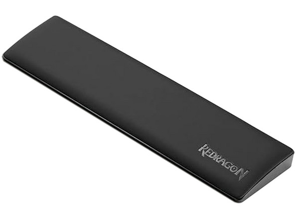 Reposamuñecas Redragon Meteor S antideslizante de 28 x 7 cm. Color Negro.