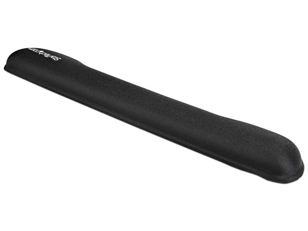 Reposamuñecas de gel StarTech WRSTRST para teclado, antideslizante. Color Negro.