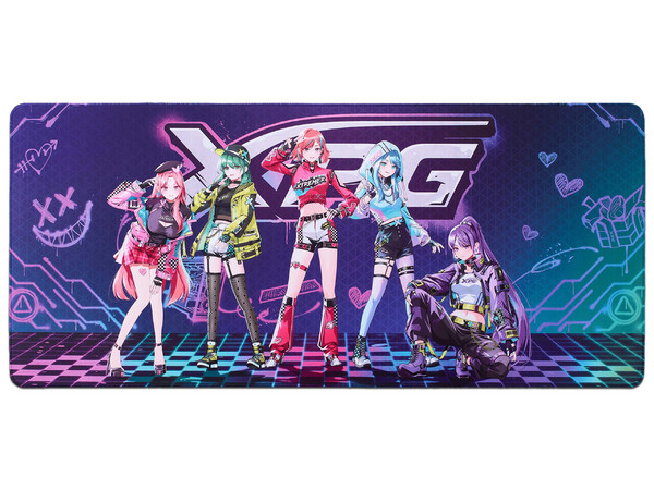 MousePad Adata XPG FrontLine Extreme Saga 04 XL, 900 x 400 mm, Color Negro.