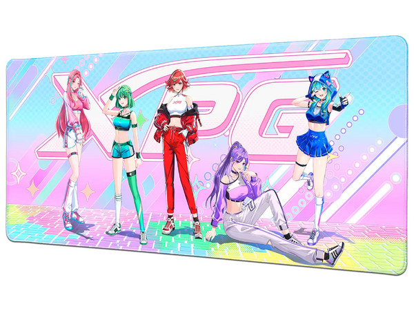 MousePad XPG FrontLine Extreme Saga 05 XL, 900 x 400 mm, Color Blanco.