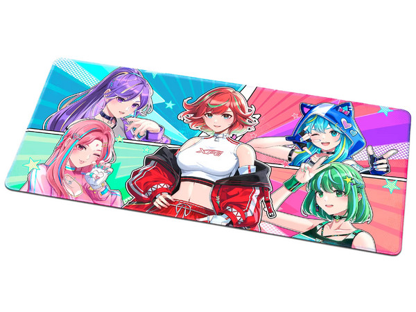 MousePad XPG FrontLine Extreme Saga 06 XL, 900 x 400 mm, Color Blanco.