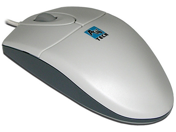 Mouse A4 Óptico con Scroll, PS/2