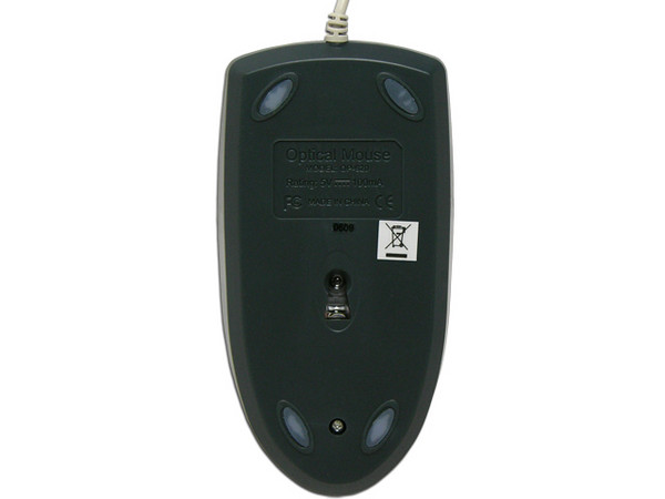 Mouse A4 Óptico con Scroll, PS/2