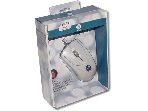 Mouse Optico AIMC de 2 botones con Scroll. PS/2