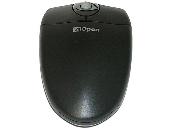 Mouse AOPEN modelo W23B, 3 botones y scroll, PS/2.
