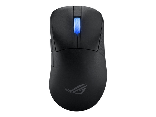 Mouse Óptico Gamer Inalámbrico Asus ROG Keris II Ace P713, DPI de Hasta 36000, AURA Sync, Sensor ROG AimPoint, Conectividad USB 2.0, Bluetooth, 5 Botones, Color Negro.
