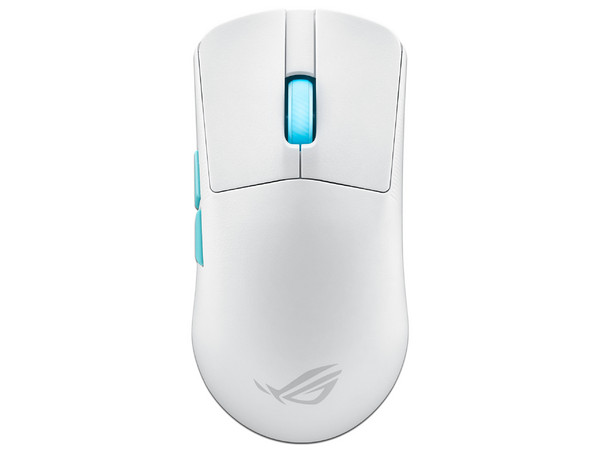 Mouse Gamer Inalámbrico ASUS ROG Harpe Ace Aim Lab Edition, DPI de hasta 36.000DPI, Sensor ROG AimPoint, Conectividad USB 2.0, Bluetooth, Color Blanco.