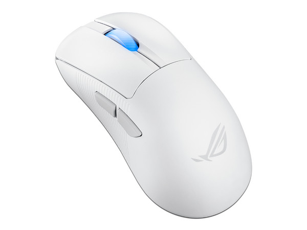 Mouse Inalambrico Asus P714 ROG KERIS II WL ACE/WHT, 42000 DPI,  Bluetooth 5.1, USB. Color Blanco  