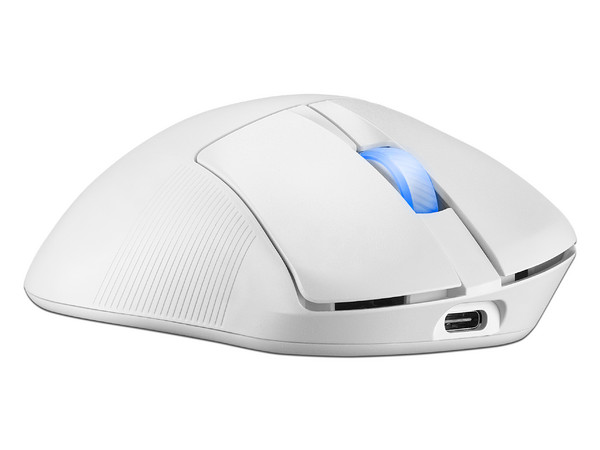 Mouse Inalambrico Asus P714 ROG KERIS II WL ACE/WHT, 42000 DPI,  Bluetooth 5.1, USB. Color Blanco  