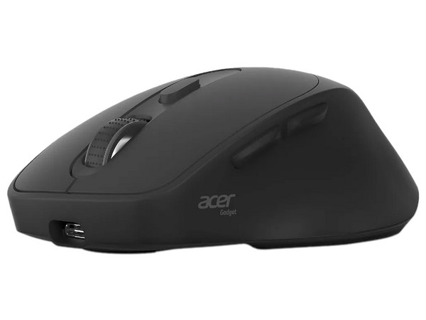 Mouse Inalámbrico Acer EMR213, Bluetooth, hasta 1600 DPI, Color Negro.