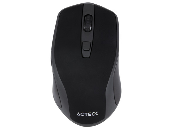 Kit de carga inalámbrica Acteck de Mouse y Mousepad con carga inalámbrica. Color Negro.