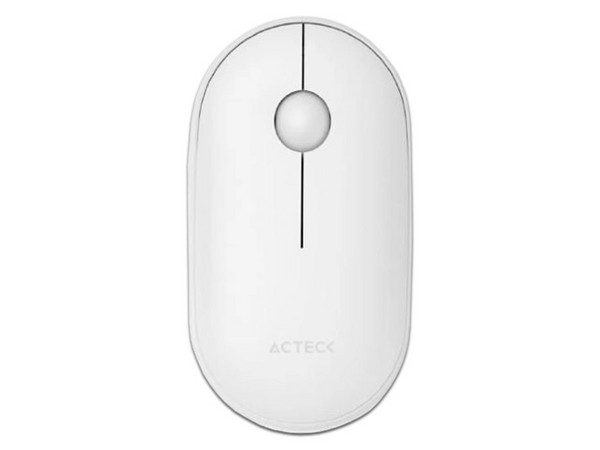 Mouse Inalámbrico Acteck MI460, hasta 1600 dpi, Color Blanco.