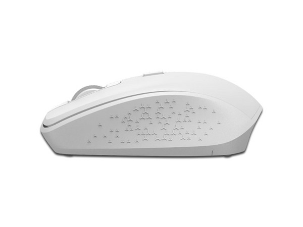 Mouse Óptico Inalámbrico Acteck MI670, receptor USB, Bluetooth, Color Blanco.