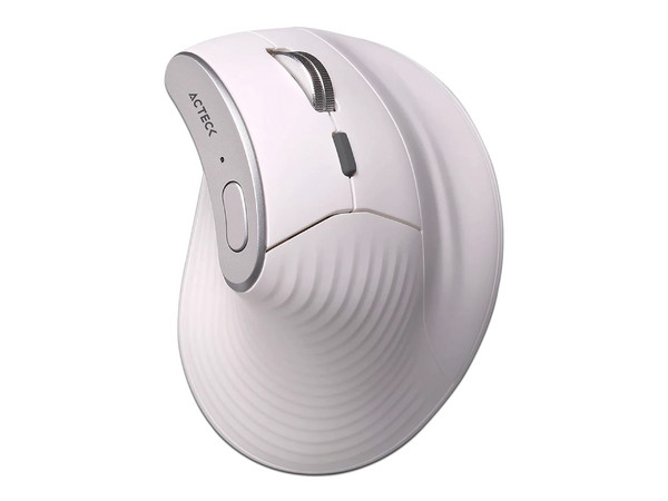 Mouse Óptico Inalámbrico Acteck VIRTUOS FITT PRO MI770, Ergonómico, Hasta 2400 DPI, Color Blanco.