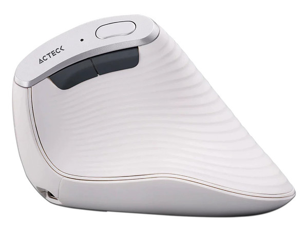 Mouse Óptico Inalámbrico Acteck VIRTUOS FITT PRO MI770, Ergonómico, Hasta 2400 DPI, Color Blanco.