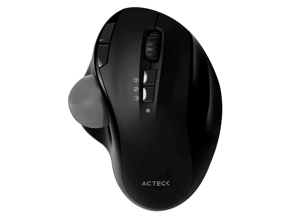 Mouse Óptico Inalámbrico Dual Acteck VIRTUOS ART MI790, hasta 2400 dpi, Bluetooth, USB, 7 Botones, Color Negro.
