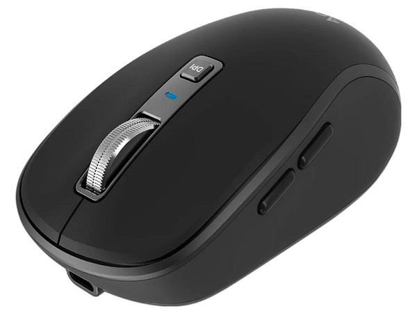 Mouse Multidispositivo Acteck Optimize Trip Pro MI580, hasta 1600 dpi, 2.4 GHz + 2 Modos Bluetooth, 6 Botones, Recargable, Color Negro.
