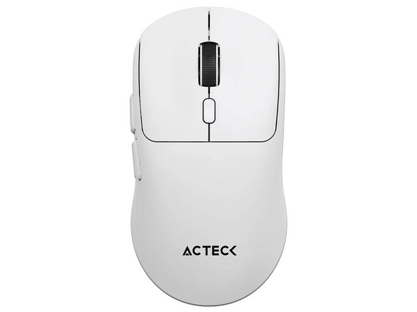 Mouse Óptico Inalámbrico Acteck Instinct Click MI484, 3200 DPI, 6 Botones, Receptor USB, Bluetooth. Color Blanco.