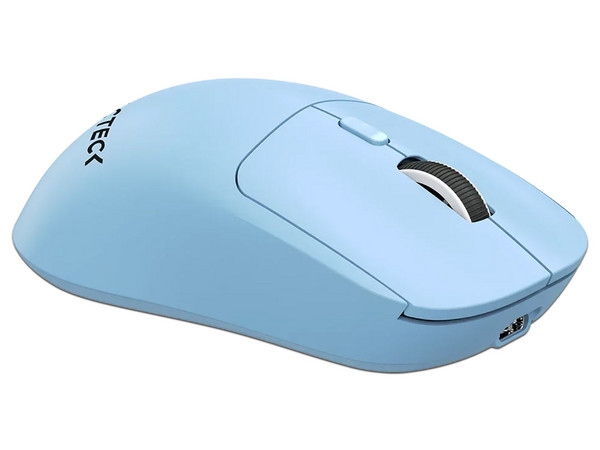 Mouse Óptico Inalámbrico Acteck Instinct Click MI484, 3200 DPI, 6 Botones, Receptor USB, Bluetooth. Color Azul.