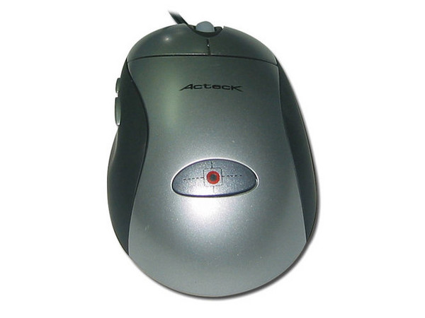 Mouse Acteck AM-1500 Óptico, USB. Color Plateado