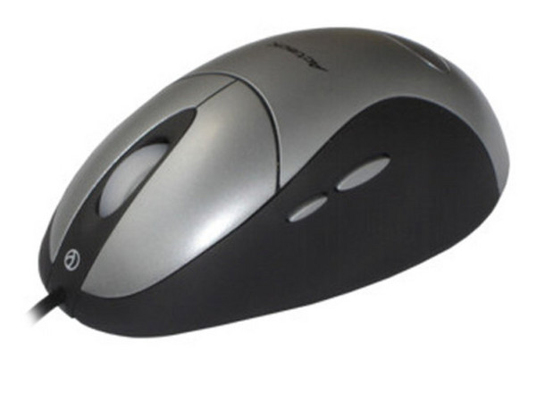 Mouse Acteck AM-1500 Óptico, USB. Color Plateado