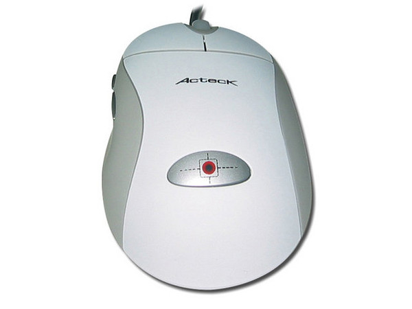 Mouse Acteck AM-1500 Óptico, USB. Color Gris