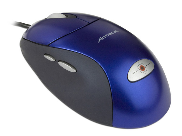 Mouse Acteck AM-1500 Óptico, USB. Color Azul