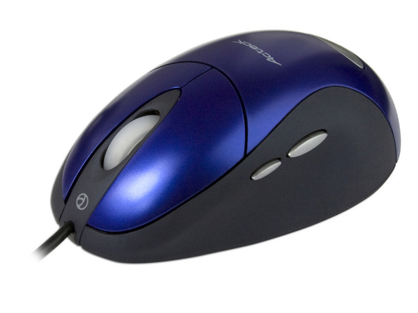 Mouse Acteck AM-1500 Óptico, USB. Color Azul