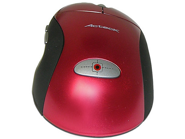 Mouse Acteck AM-1500 Óptico, USB. Color Rojo.