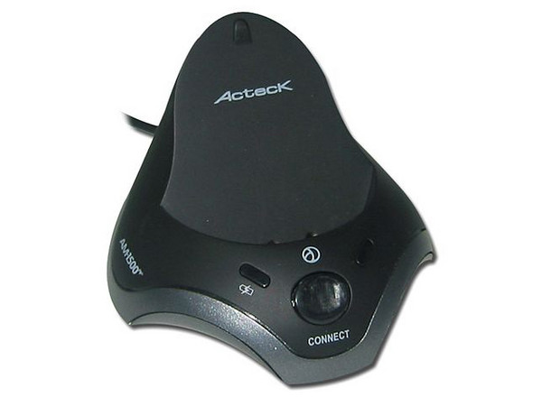 Mouse Acteck AM-1500RF Óptico Inalámbrico, USB con Cargador de Baterías. Color Negro