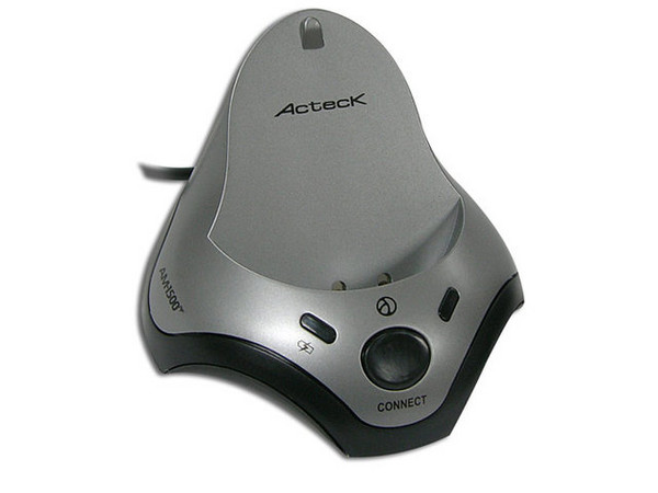Mouse Acteck AM-1500RF Óptico Inalámbrico, USB con Cargador de Baterías. Color Plateado