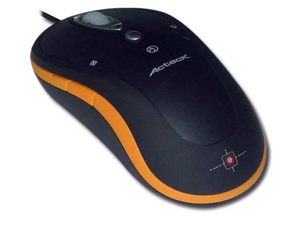 Mouse Acteck Office AM-1600 Óptico, USB. Color Negro
