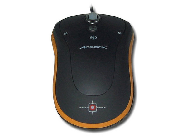 Mouse Acteck Office AM-1600 Óptico, USB. Color Negro